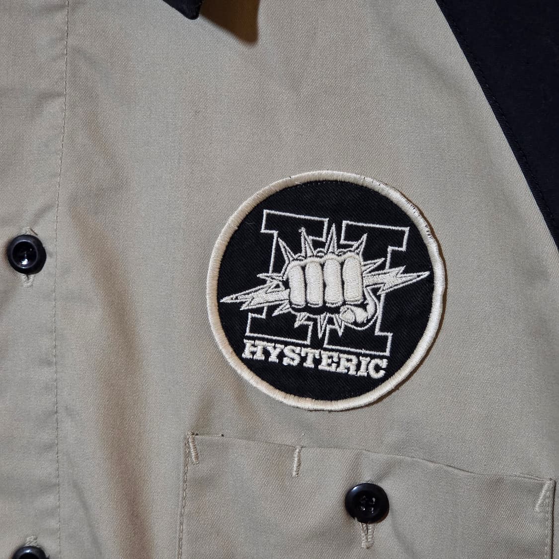 히스테릭 글래머 00S 배색 워크 셔츠 상품이미지4