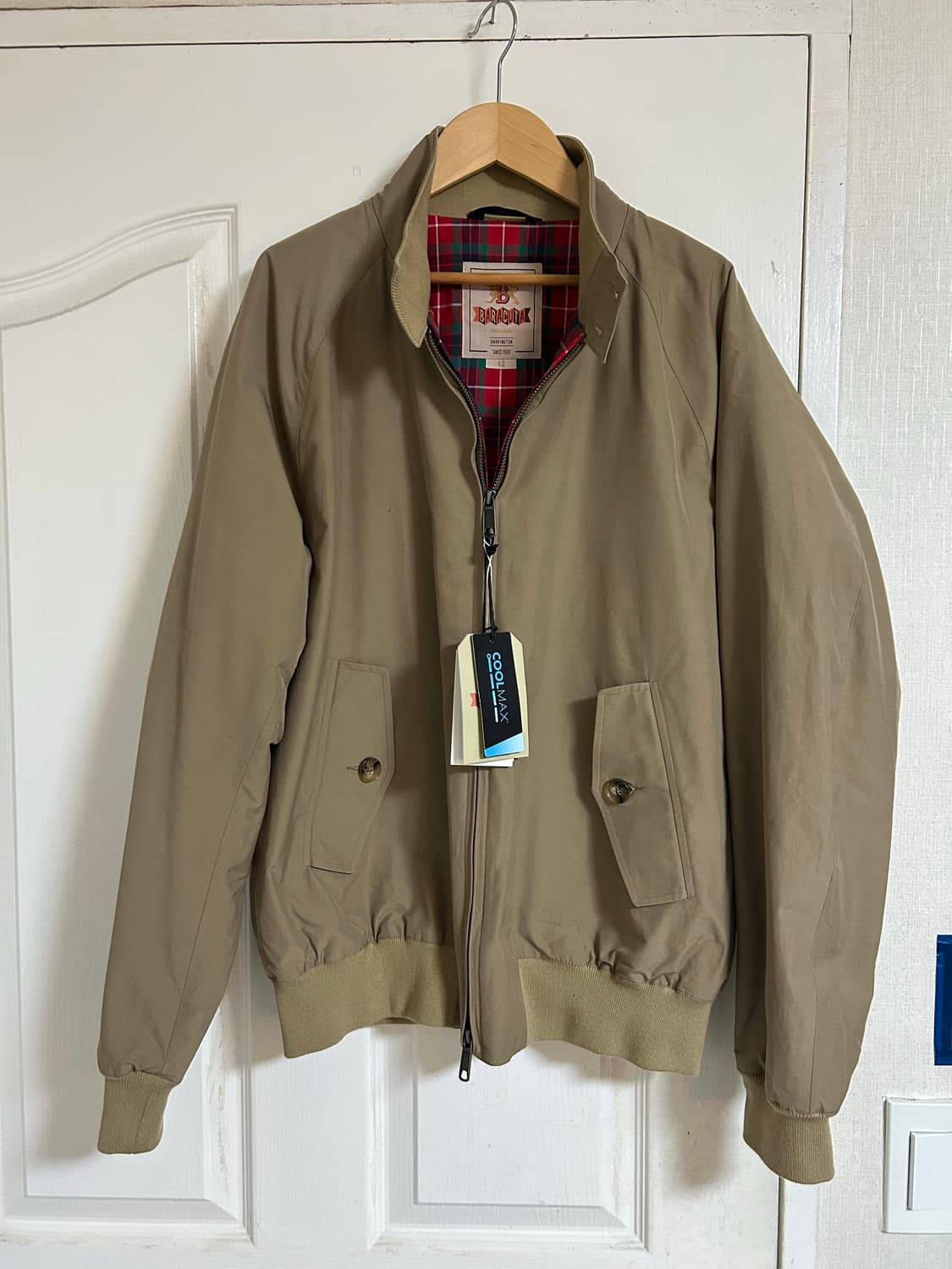 [새상품] 바라쿠타 G9 해링턴 자켓 Tan컬러 상품이미지1