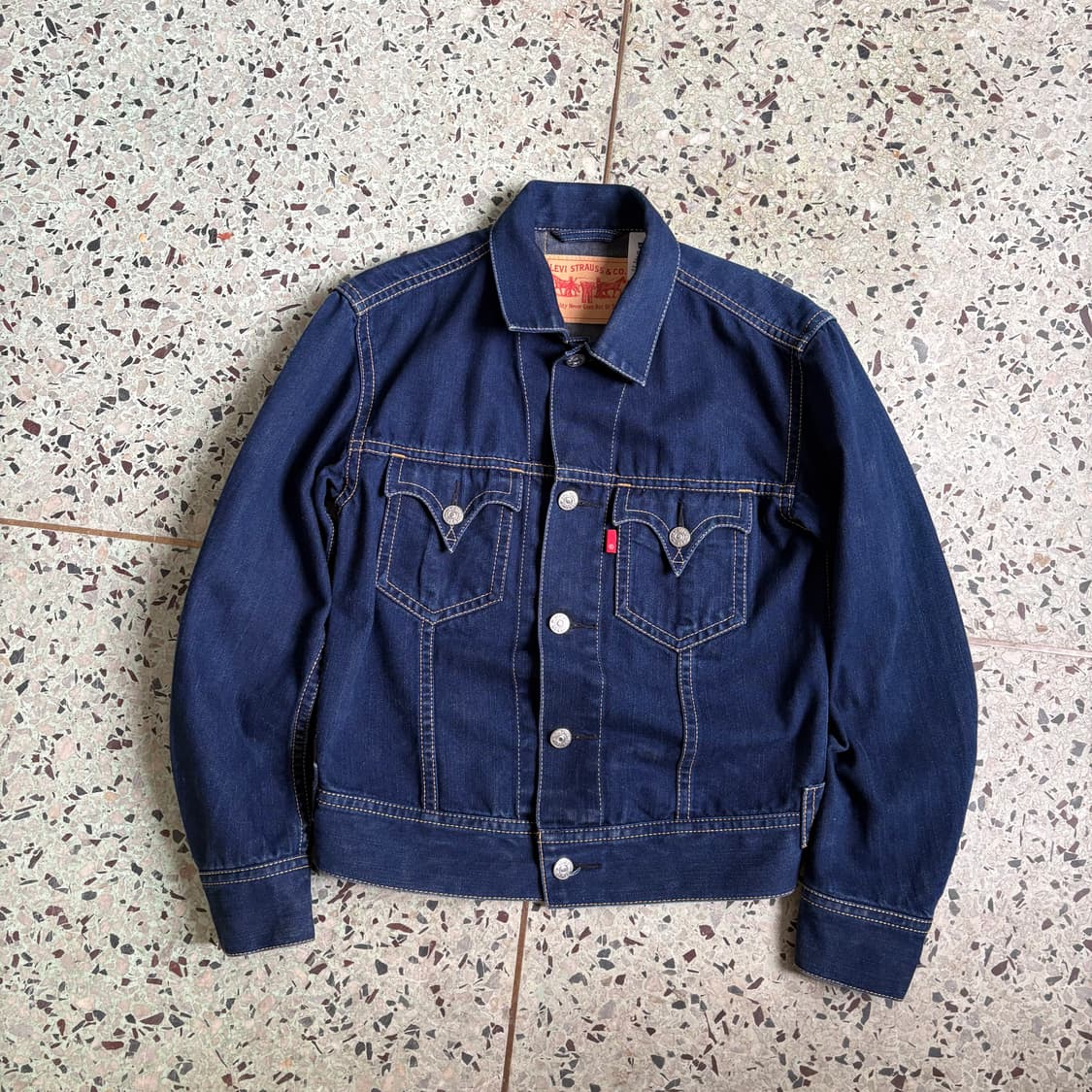 리바이스 타입 1 데님 트러커 자켓 상품이미지5