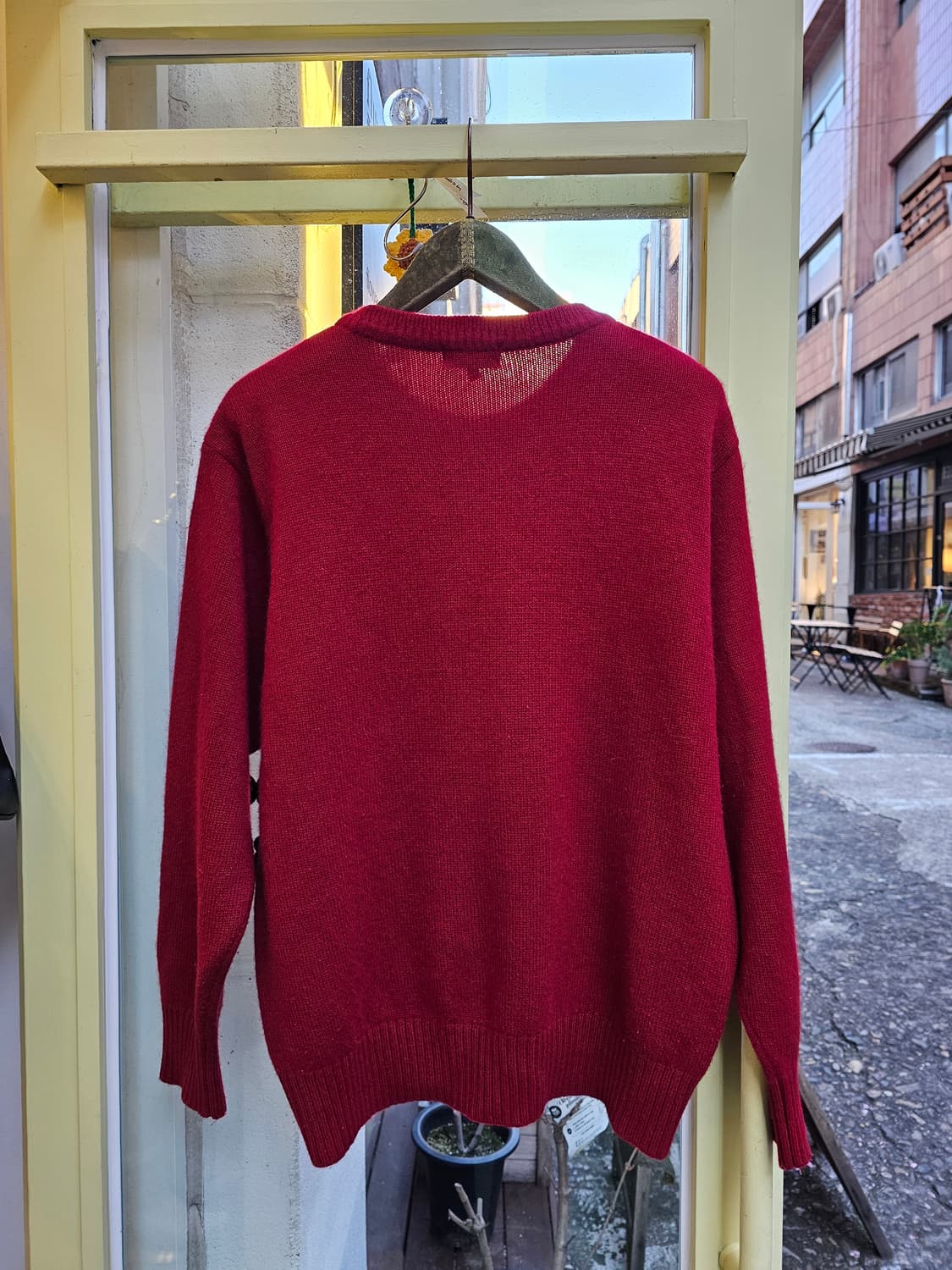 Daks golf 레드 폭스헌팅 울캐시 니트 상품이미지7