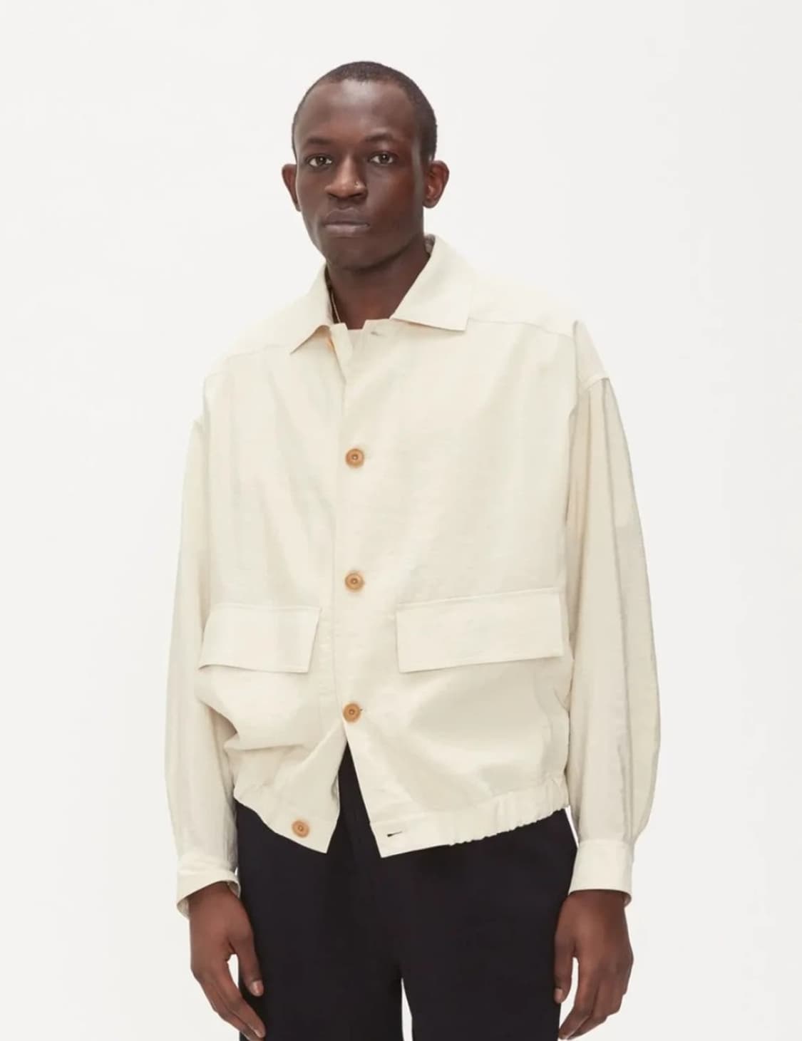 르메르 19ss 드라이실크 블루종 50 상품이미지1