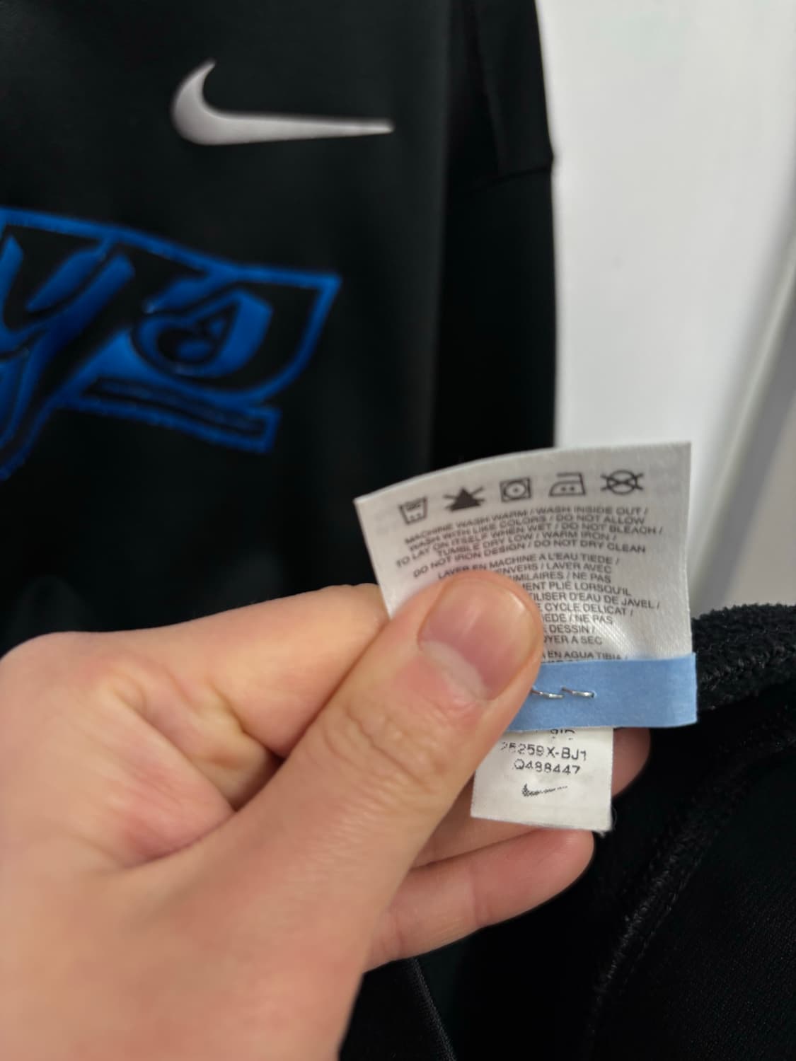 나이키 기모 긴팔 맨투맨 상품이미지5