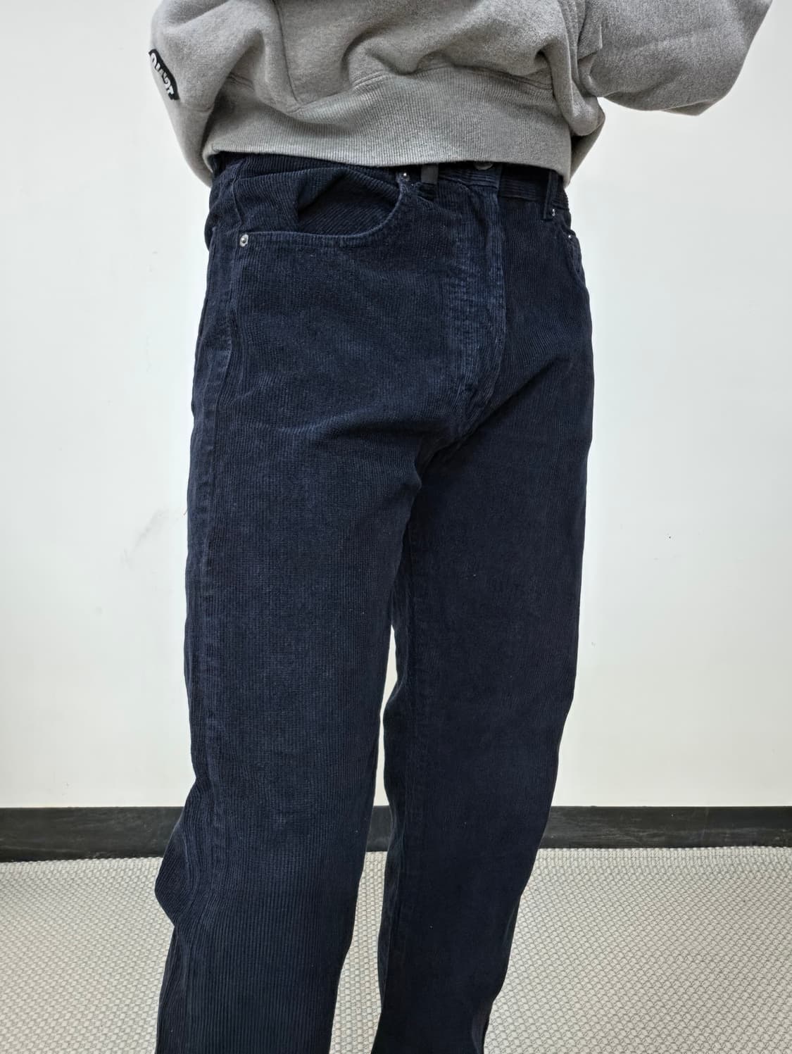 90s 스톤 아일랜드 두꺼운 코듀로이 팬츠 상품이미지2