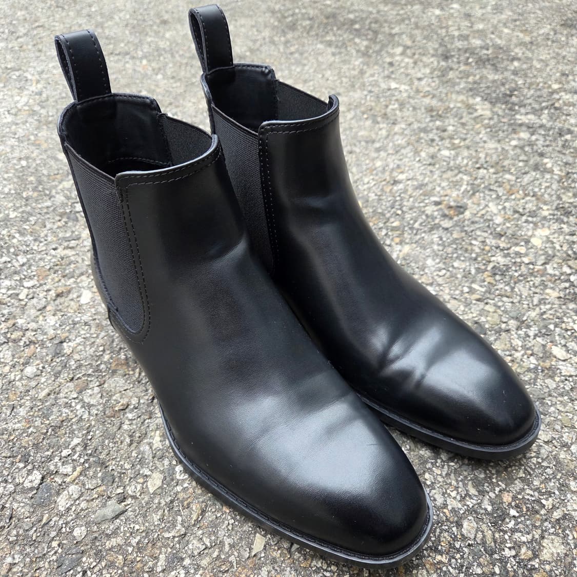 자라 포인티드 첼시부츠 블랙 255mm 상품이미지1