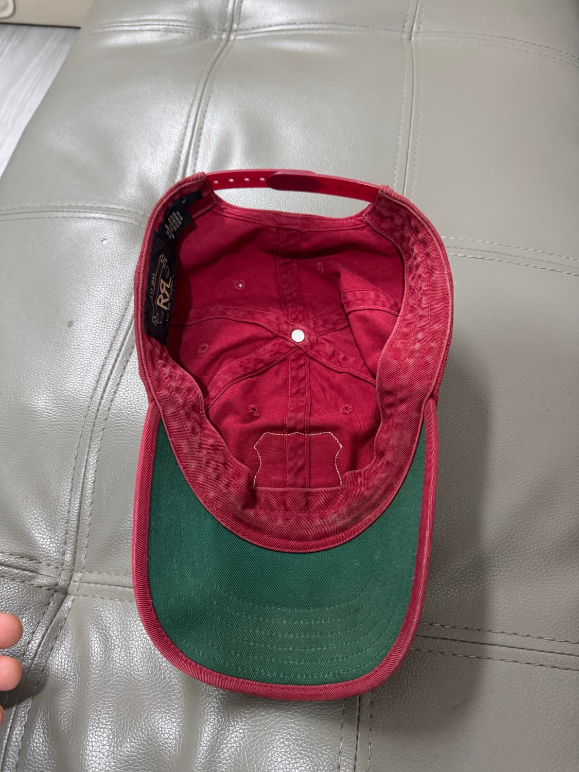 rrl 방패로고 볼캡 상품이미지2