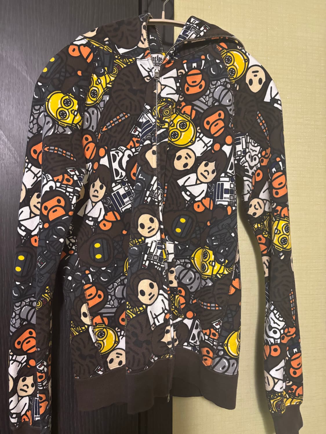 베이프 마일로 스타워즈 콜라보 후드집업 상품이미지1