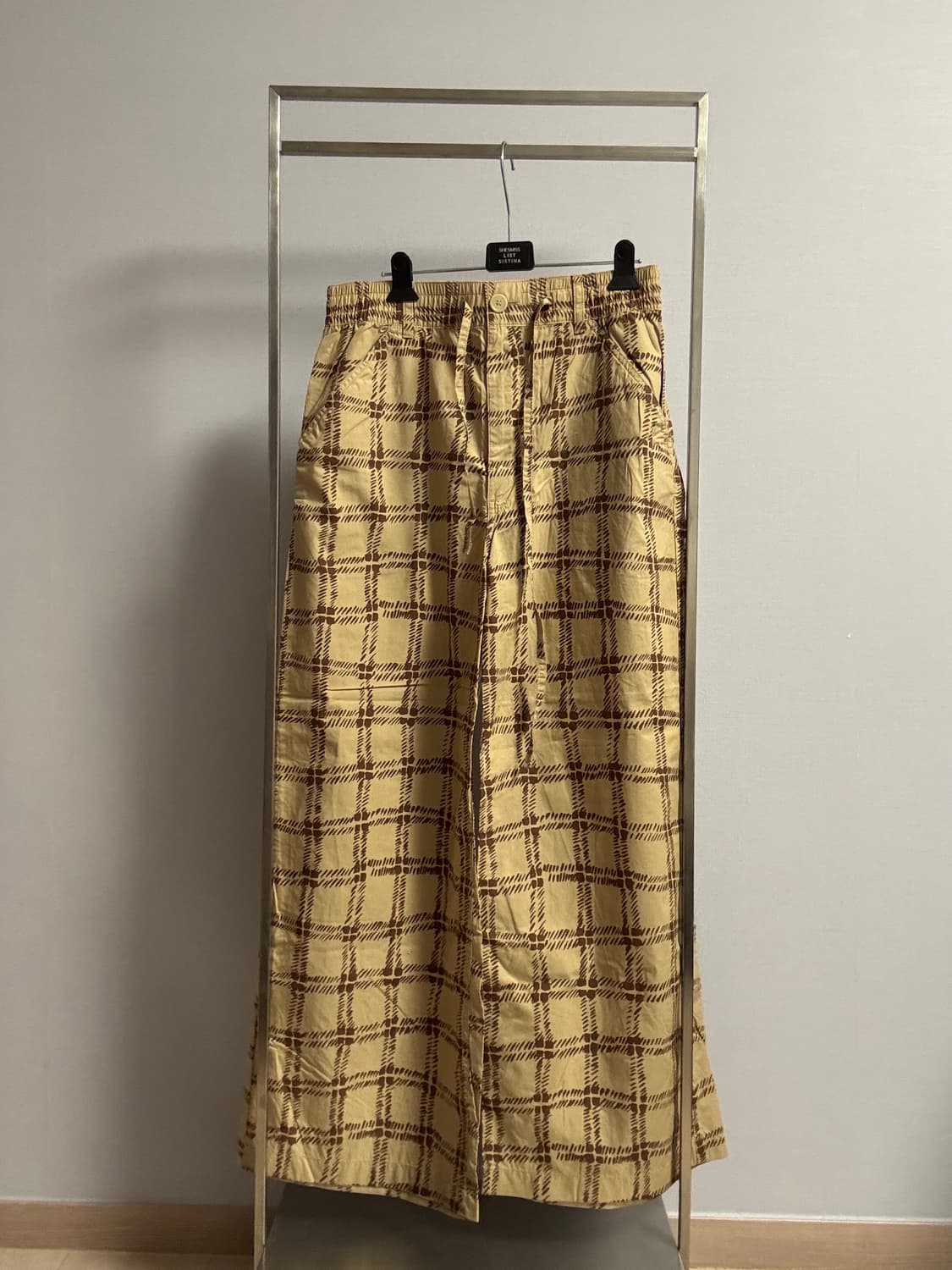 유니클로 x 마르니 베이지 밴딩 팬츠 M 상품이미지1