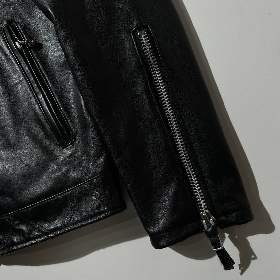 디아프바인 스티어 하이드 레더 죠니 라이더 자켓 상품이미지7