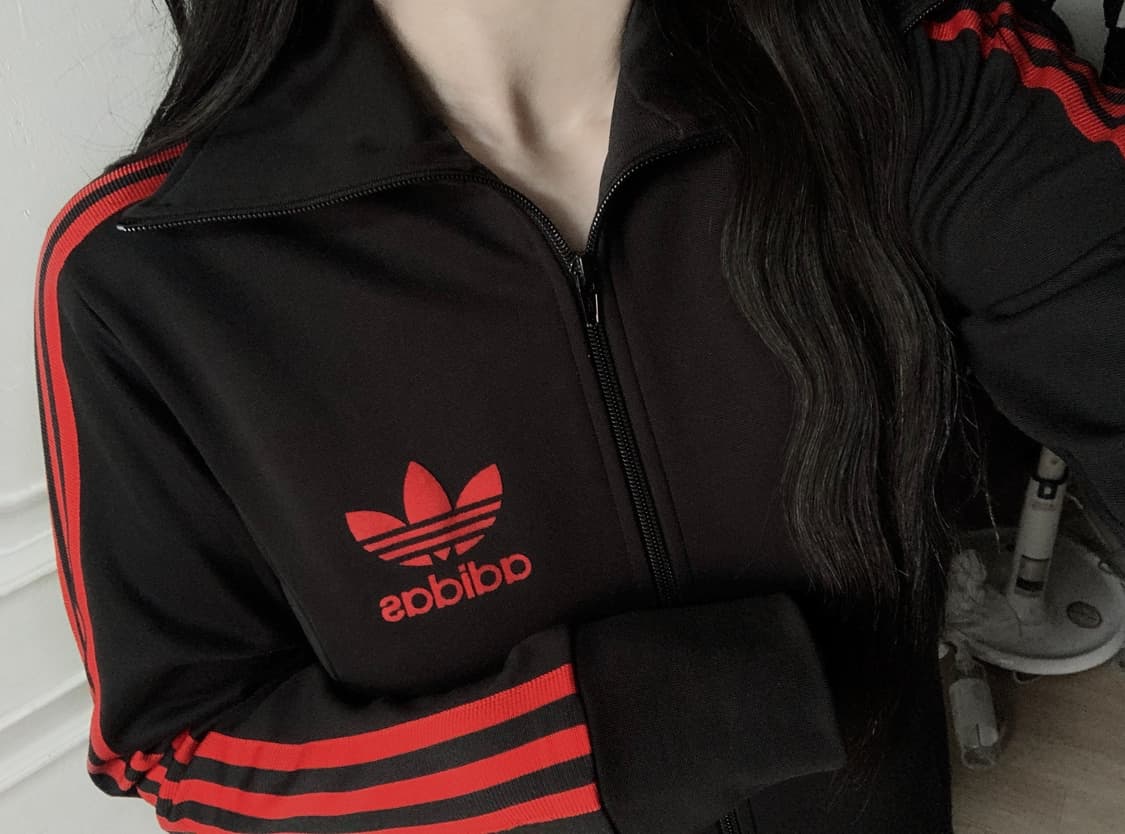 🐰아디다스 유로파 검빨 트랙탑 져지 집업♥️ 상품이미지1