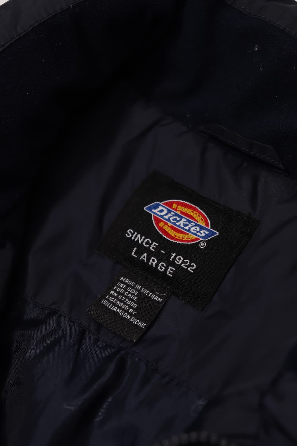DICKIES 네이비 푸퍼 패딩 점퍼 size L 상품이미지5