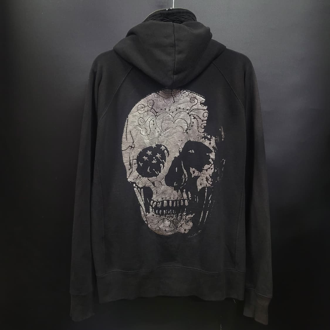 Bean's 빈티지 스컬 후드 집업  상품이미지1