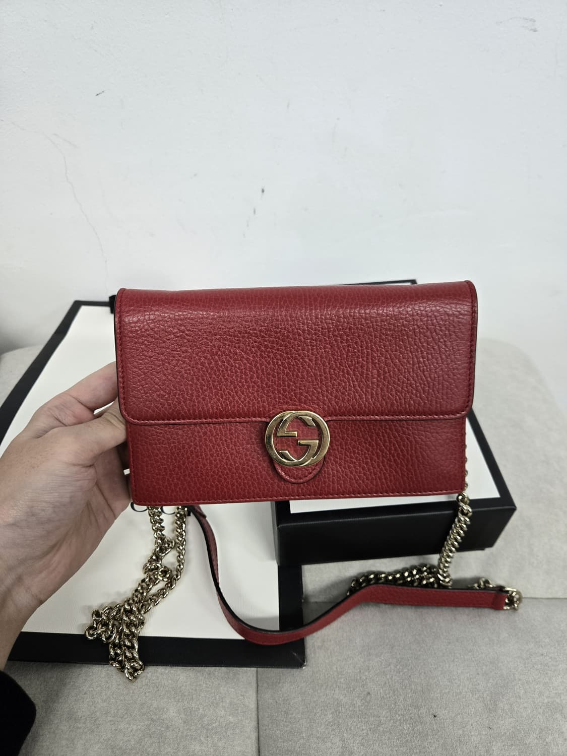 [보증서 정품]구찌 마몬트 숄더백 상품이미지1