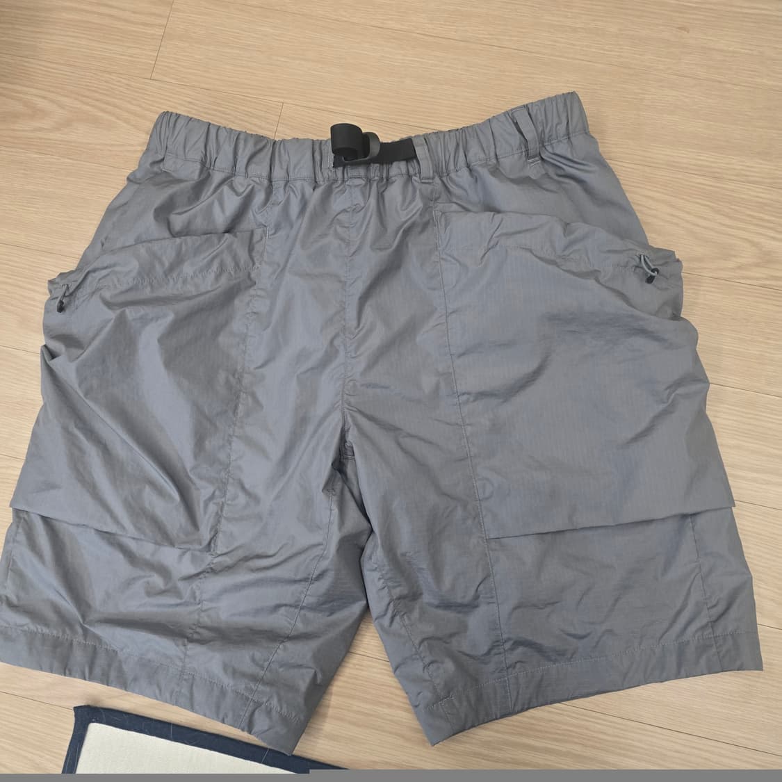 [3]골드윈 립스탑 라이트 쇼츠 반바지 메탈릭 그레이 상품이미지2