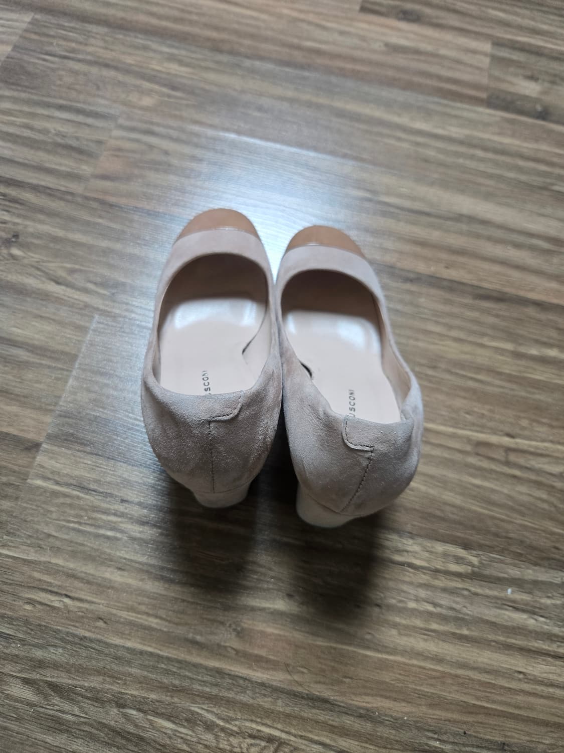 이태리 파비오 루스코니 베이지 스웨이드 힐 230 상품이미지4