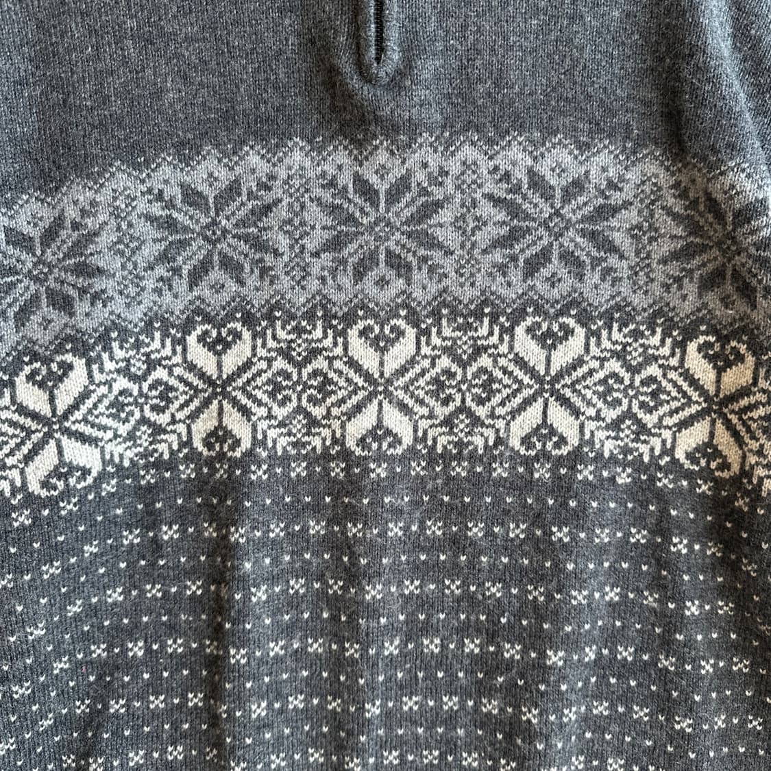 울린치 차콜그레이 울 니트 XL 상품이미지9