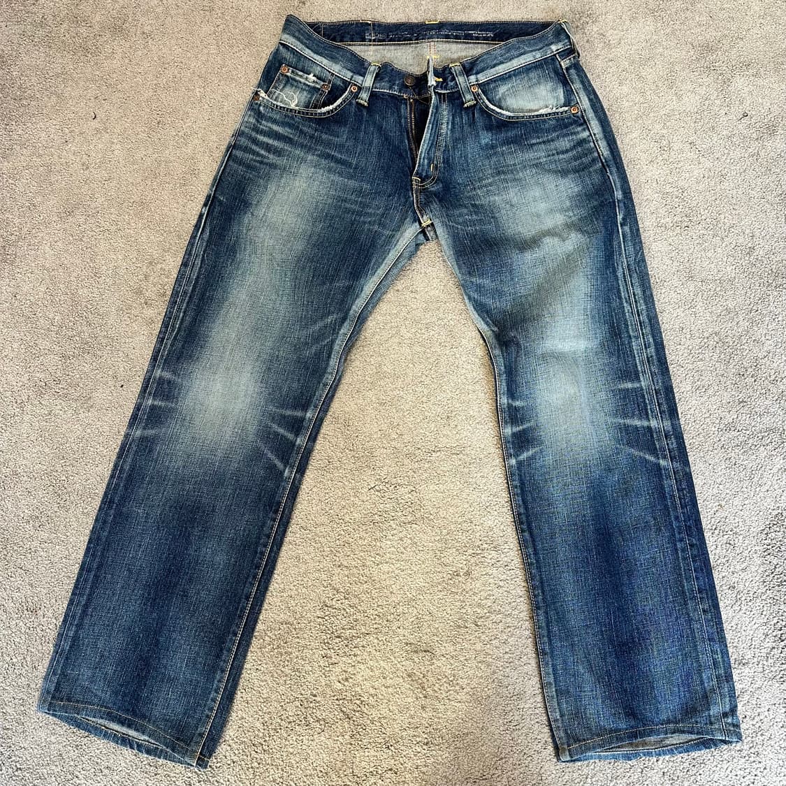 에드윈503 레귤러 스트레이트 페이드 데님 팬츠(32) 상품이미지4