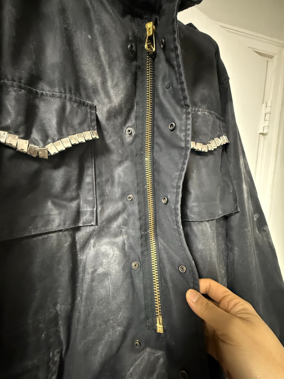 알파인더스트리 왁싱 bic 라이터캡 장식 디스트로이드 m65필드자켓 상품이미지7