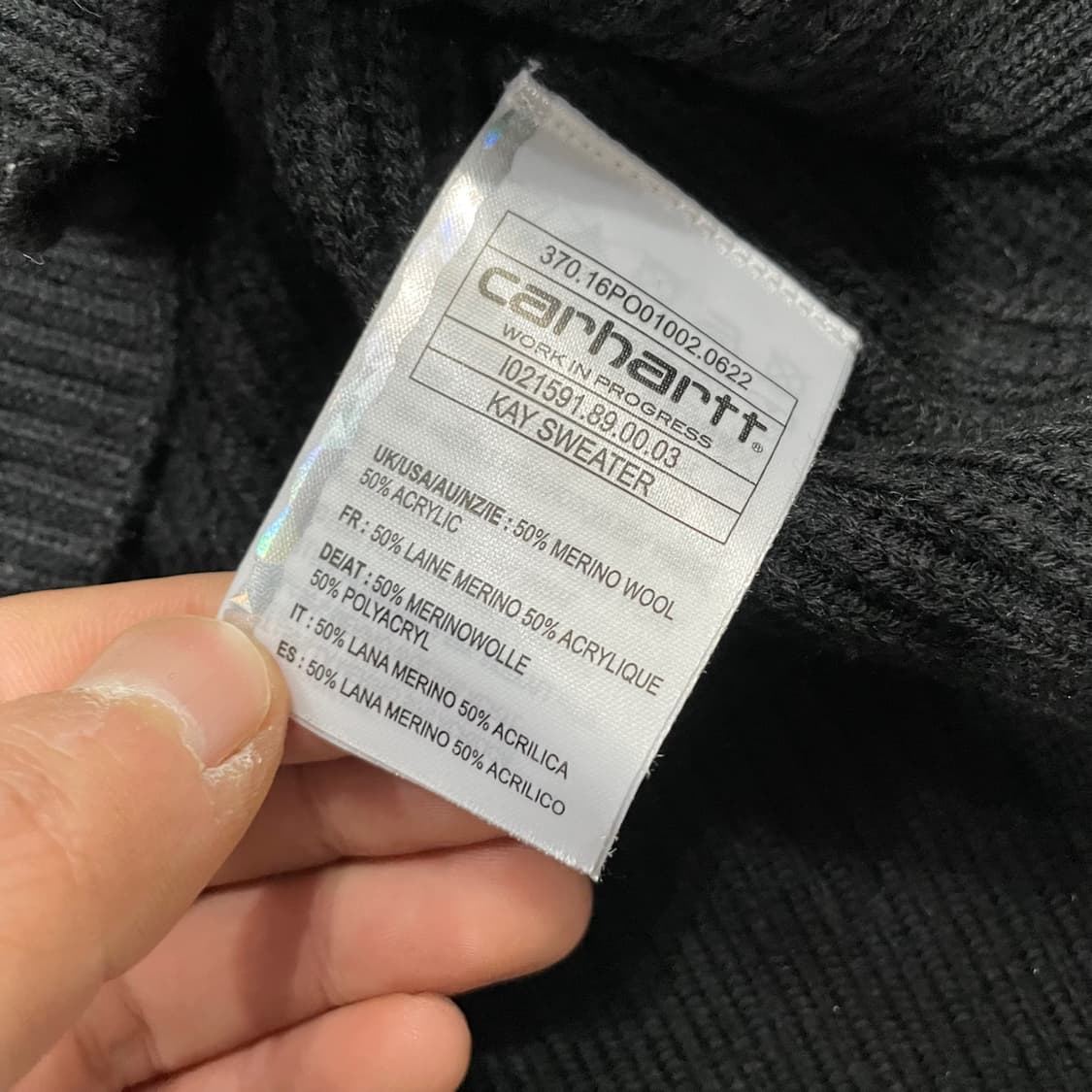 M 칼하트 wip 니트 상품이미지7