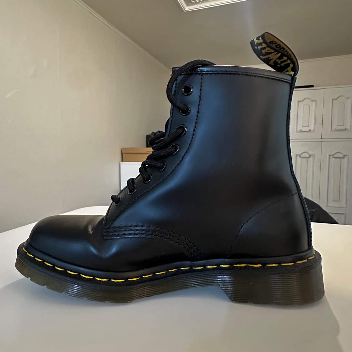 닥터마틴 1460 8홀 스무스 블랙 250 상품이미지5
