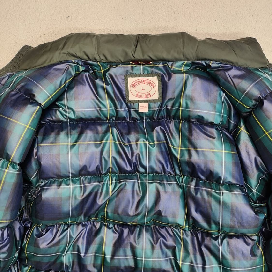 BROOKS BROTHERS 다운덕 패딩  Men L 상품이미지4