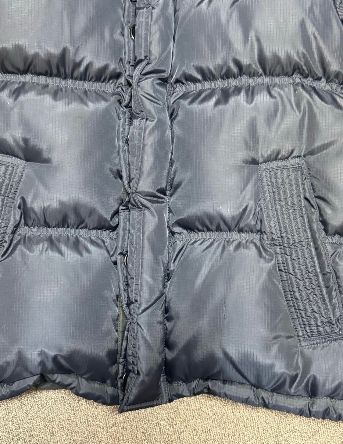 폴로 성조기 방패패치 푸퍼 패딩 L 상품이미지5