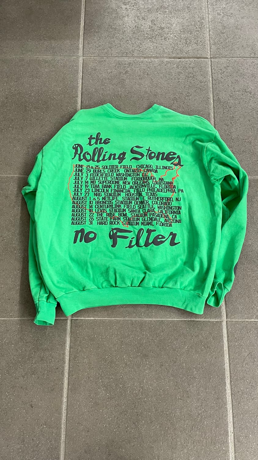 Cactus Plant Flea Market CPFM 롤링스톤 맨투맨 상품이미지2