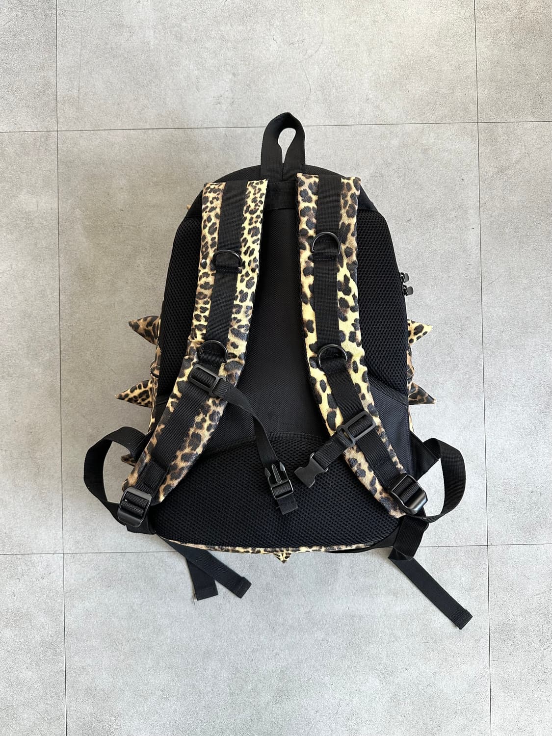 JPN VTG 레오파드 터틀 스파이크 백팩 상품이미지6