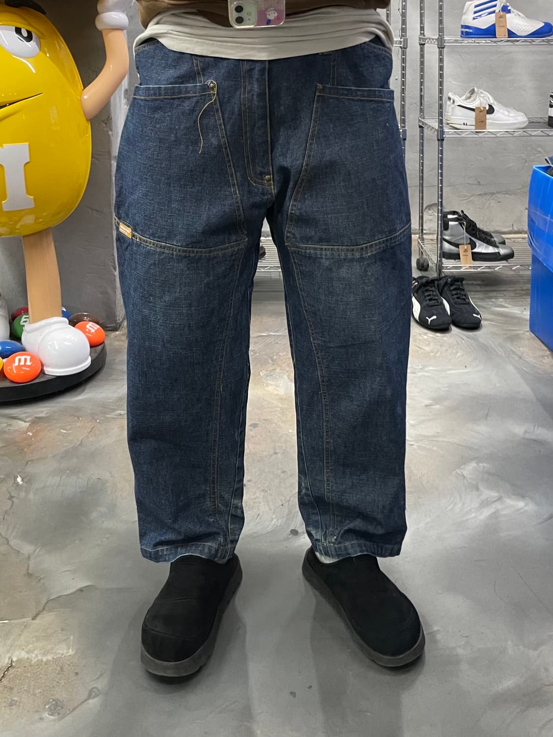 아카데믹스 와이드 데님 팬츠 상품이미지9