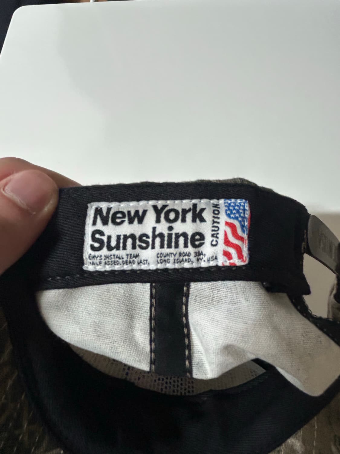 뉴욕선샤인 리얼트리 닉스 스냅백 New York Sunshine 상품이미지3