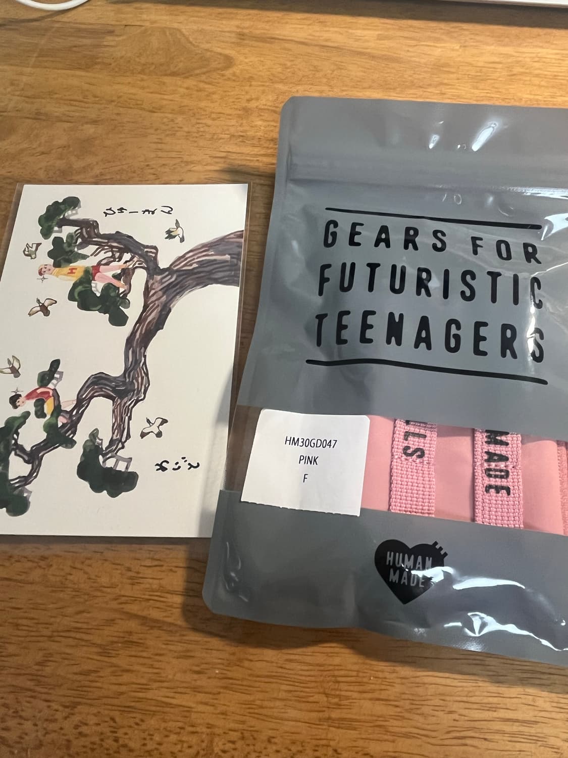 [미개봉] 휴먼메이드 카드지갑 핑크 상품이미지2