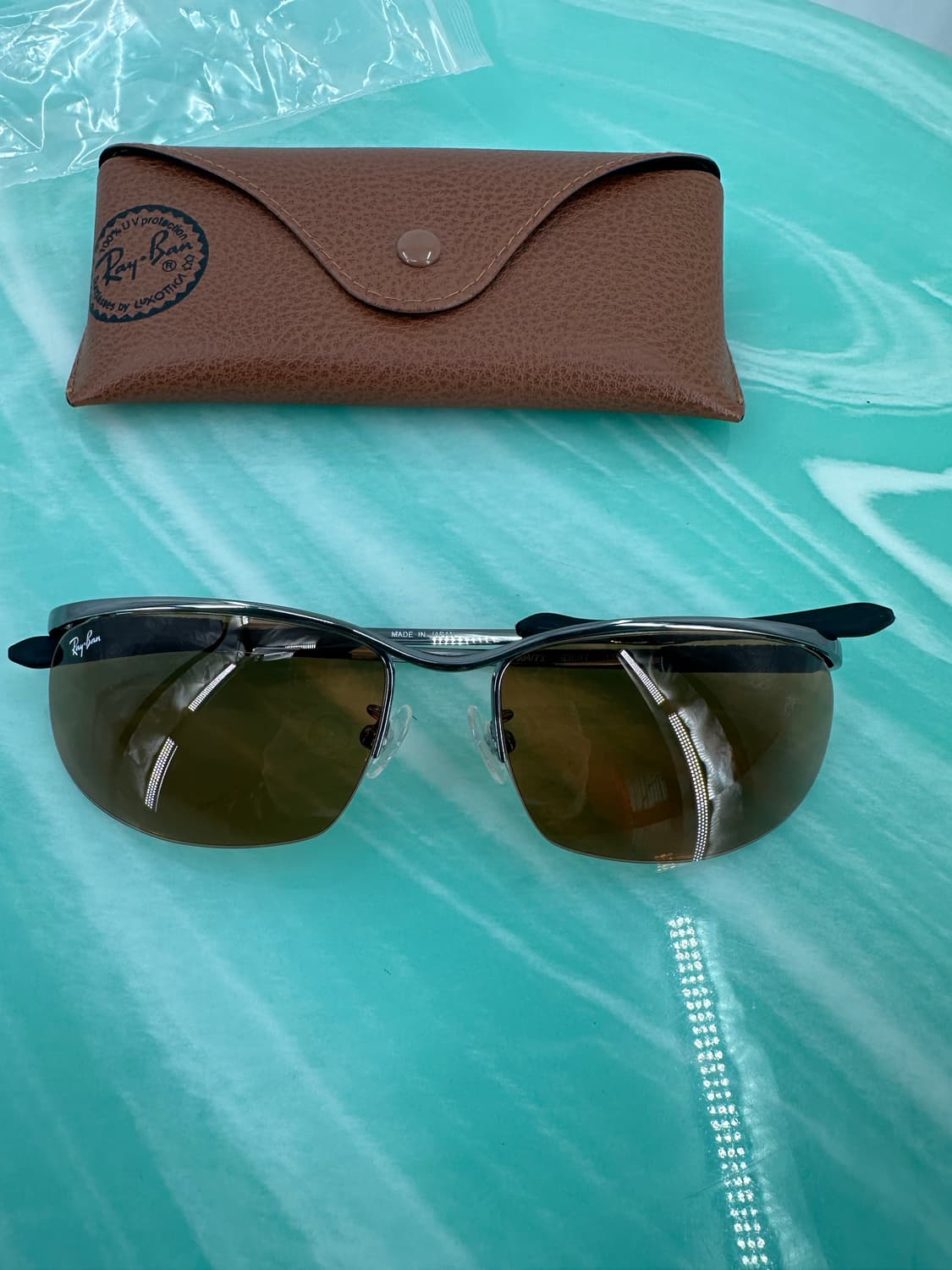 [새상품 무료배송] 화이텐 콜라보 레이밴 러닝, 레이싱 용도 선글라스 상품이미지4