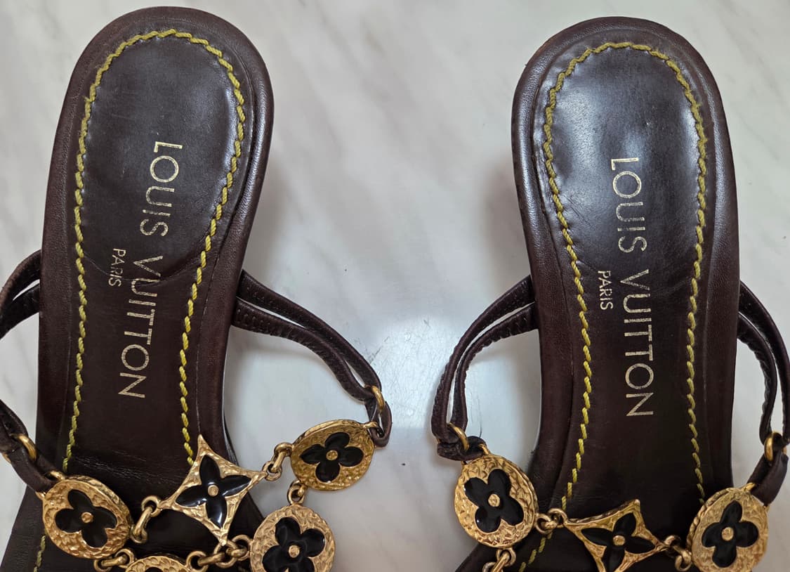 루이비통 여성 체인 샌들  상품이미지5