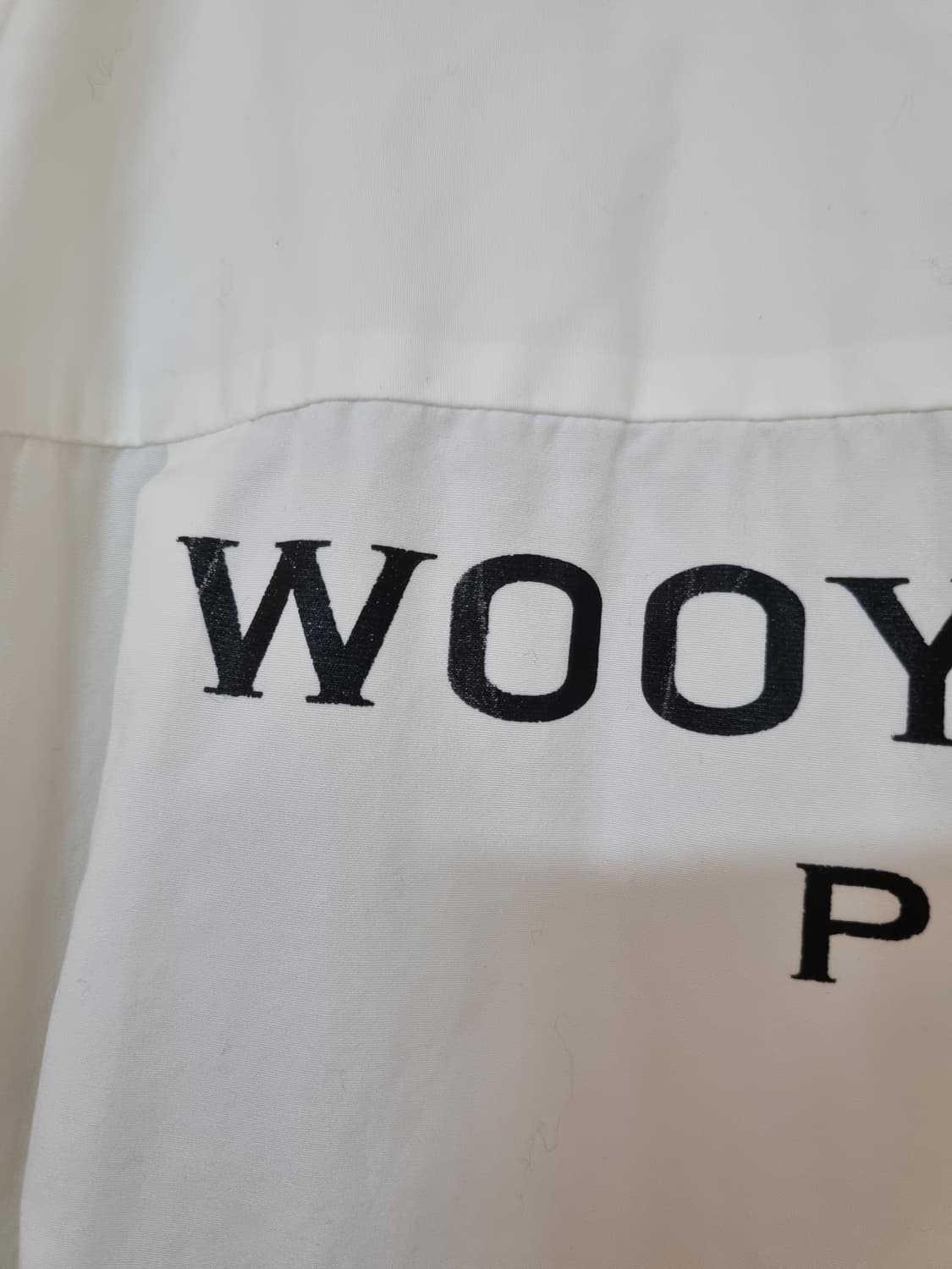 우영미 백로고 셔츠  상품이미지9