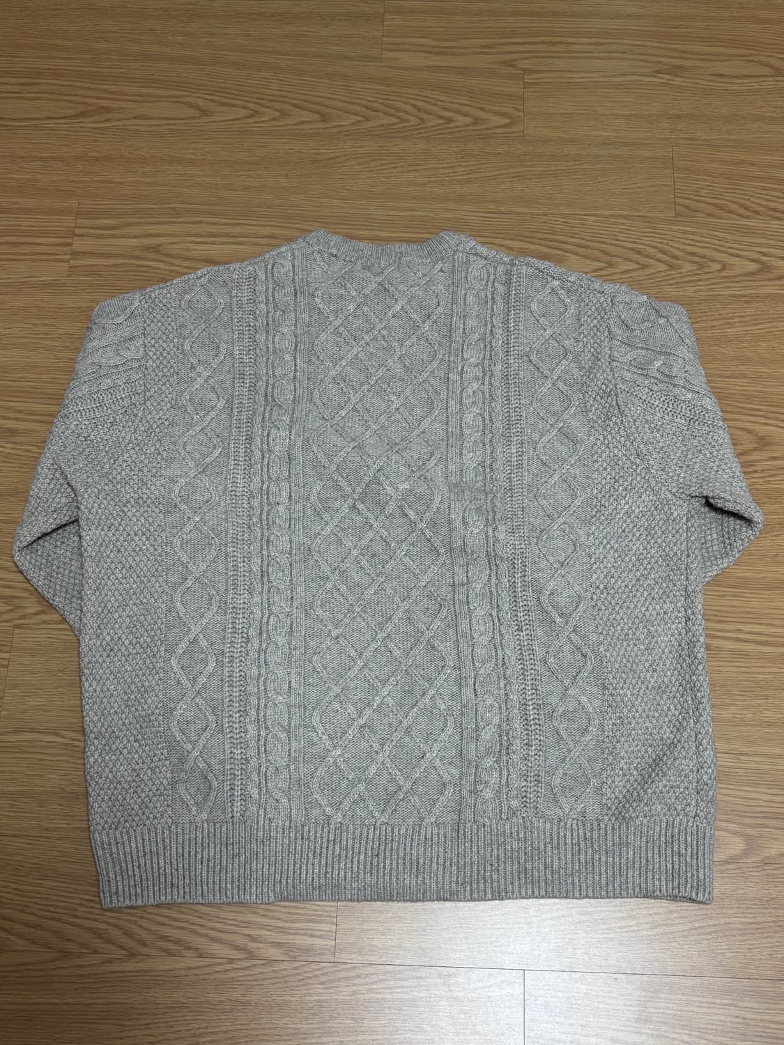 무탠다드 피셔맨 케이블 니트 L 상품이미지2