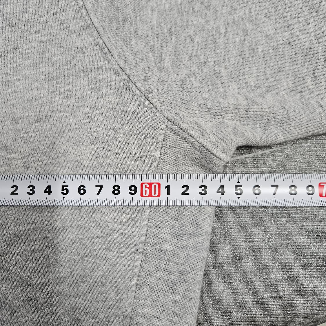 나이키 자수로고 그레이 오버핏 맨투맨 100-105 상품이미지4