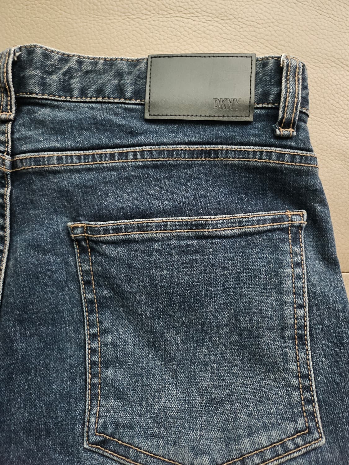 [거의 새것]  DKNY  슬림 스트레이트 데님 팬츠 바지 32 상품이미지3