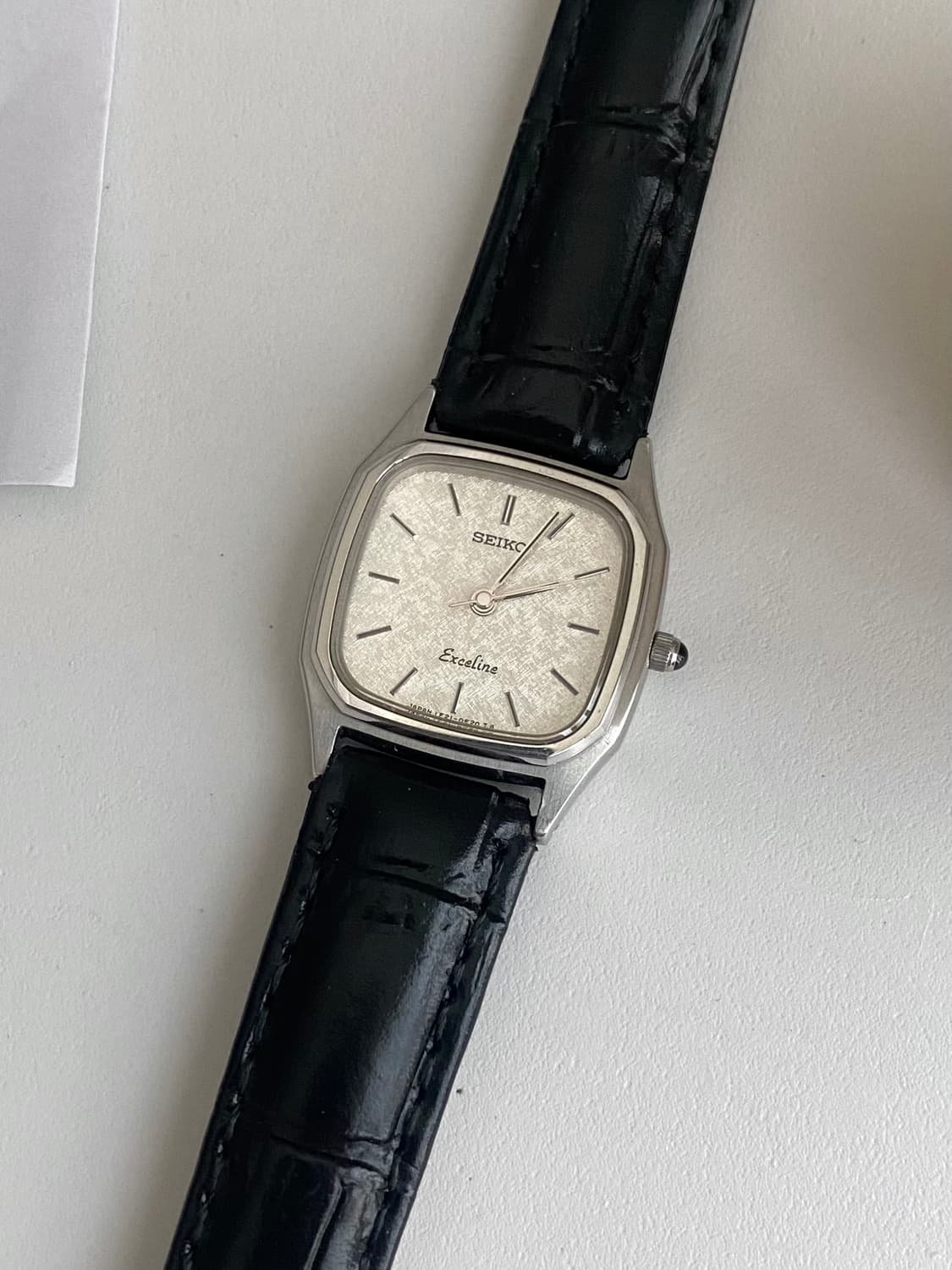 Seiko 세이코 엑셀린 스퀘어 실버 레이디스 상품이미지1