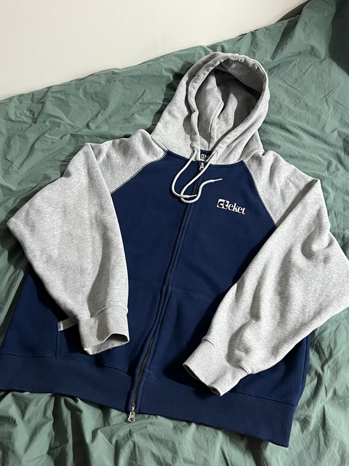 테켓 플랜 후드집업 그레이 상품이미지1