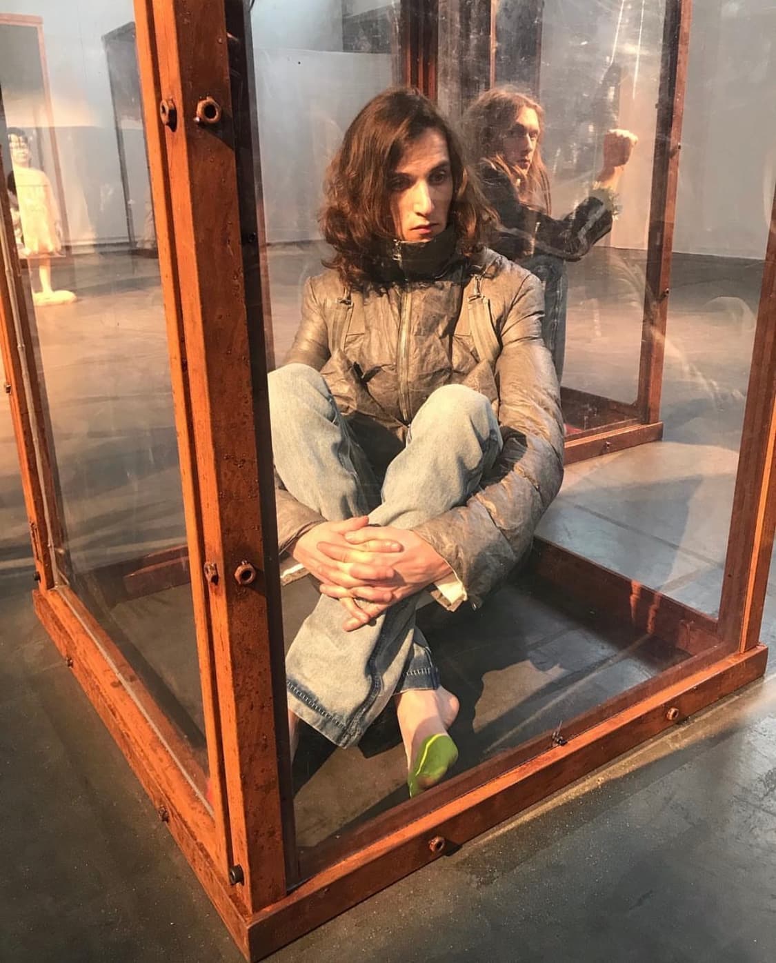 taped stitching denim 상품이미지1