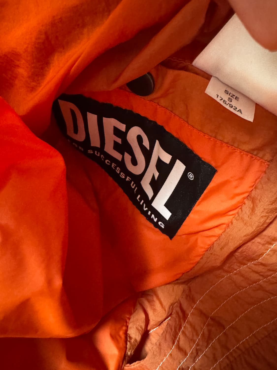 Diesel bomber jacket jumper orange 상품이미지6
