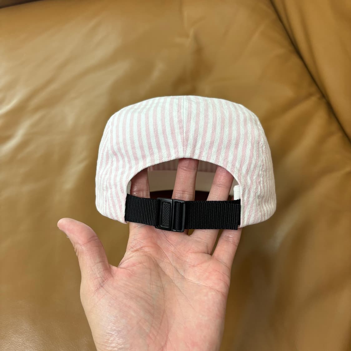 Supreme 슈프림 캠프캡 모자 (Hickory Stripe Pink) 상품이미지7