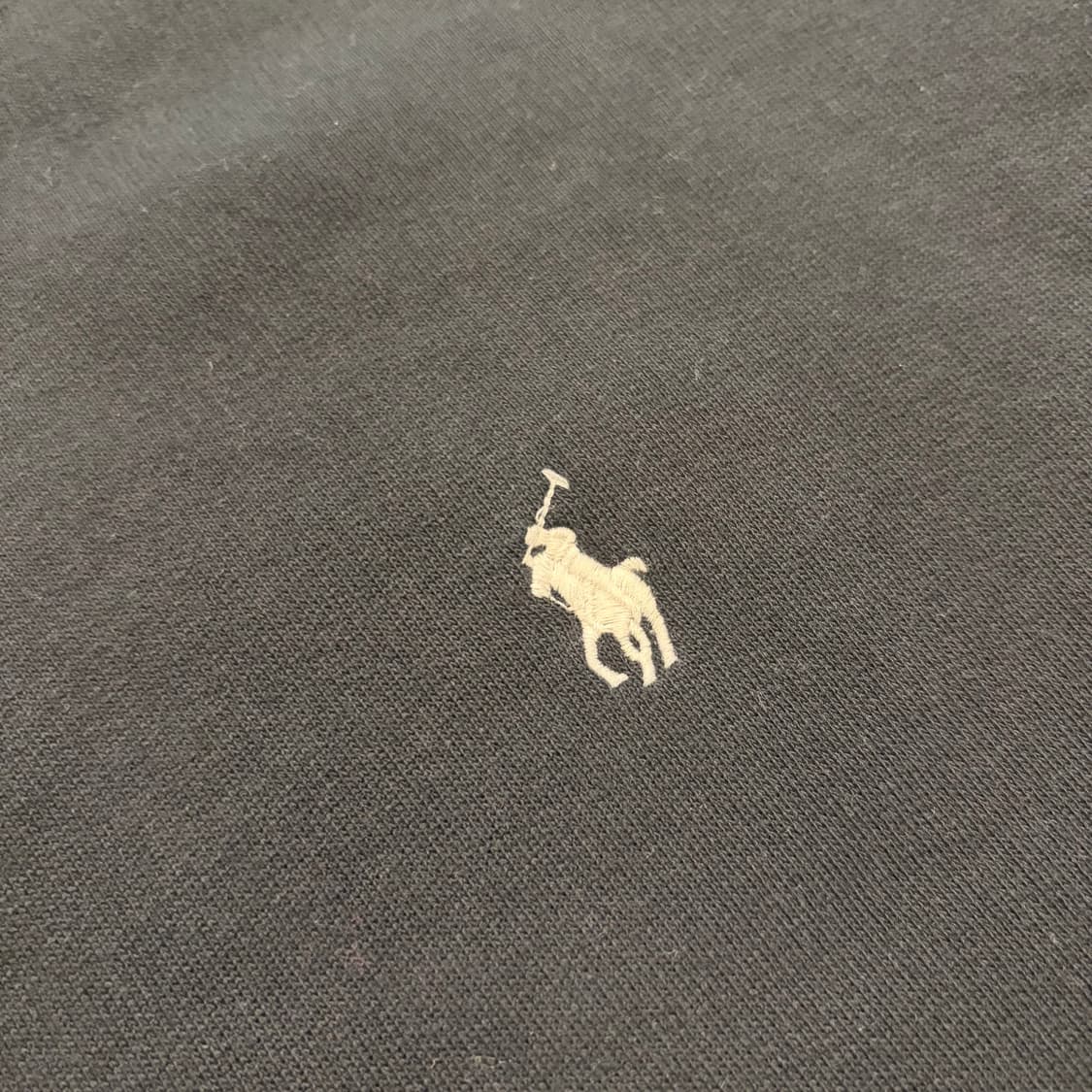 [XL] 폴로 랄프로렌 신형 큐알 플리스 풀오버 블랙 맨투맨 D486 상품이미지4