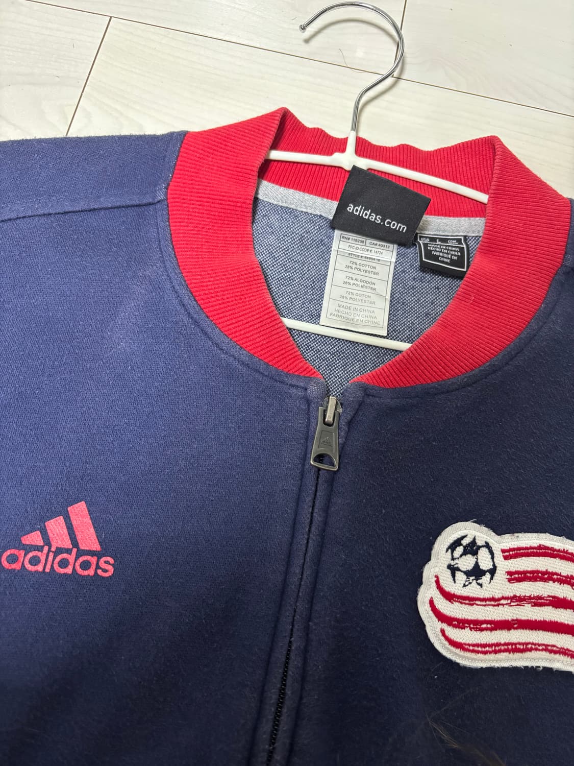 아디다스 뉴잉글랜드 레볼루션 자켓 집업 상품이미지3