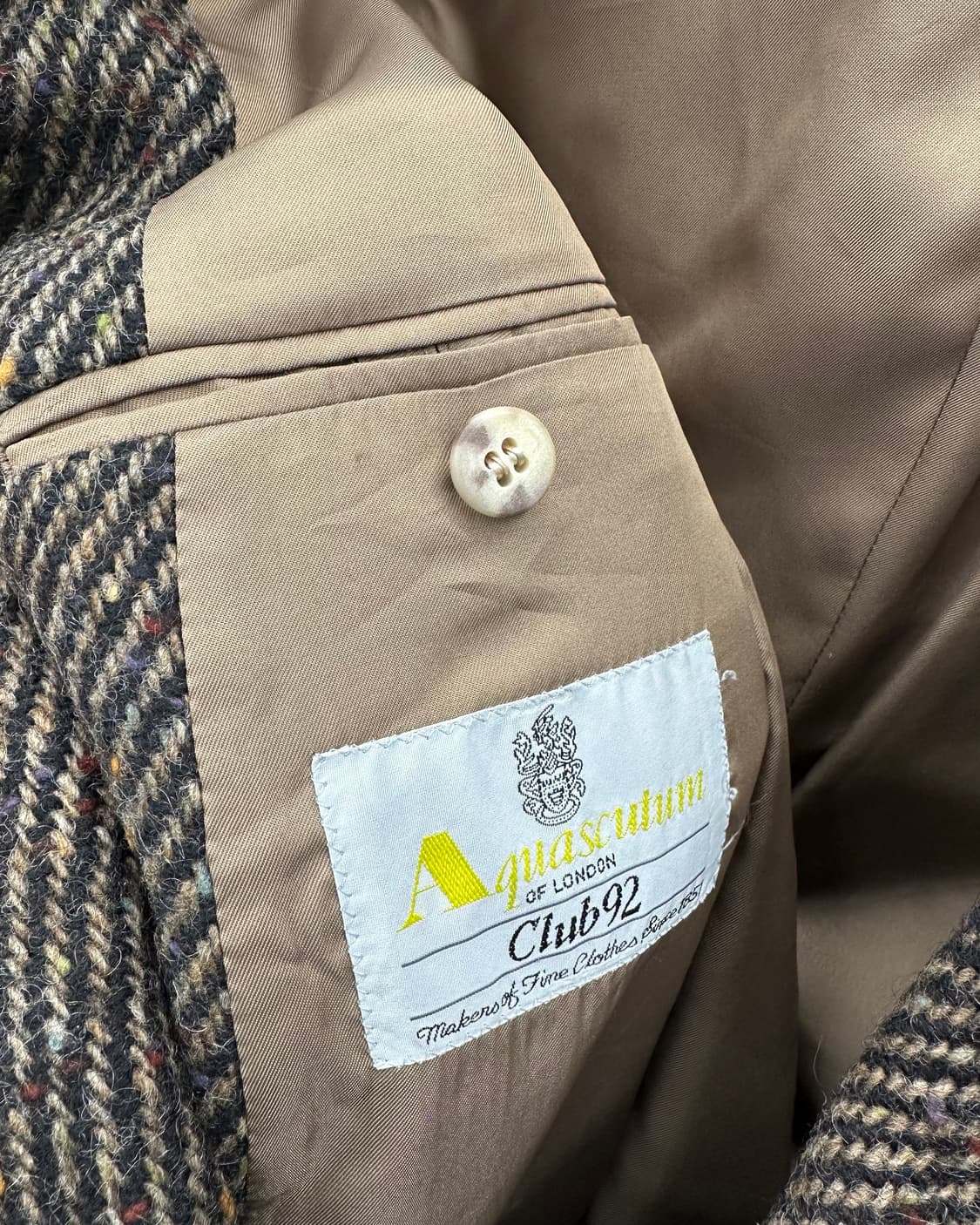 (L)AQUASCUTUM 울 블레이져-M1519 상품이미지4