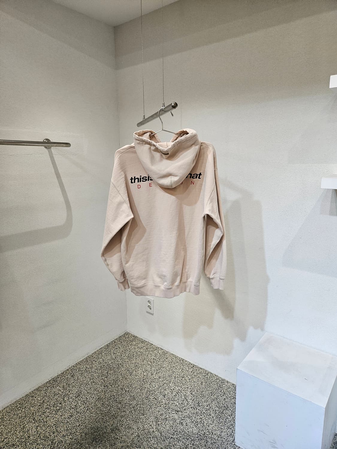 디스이즈네버댓 오버핏 후드티 상품이미지2