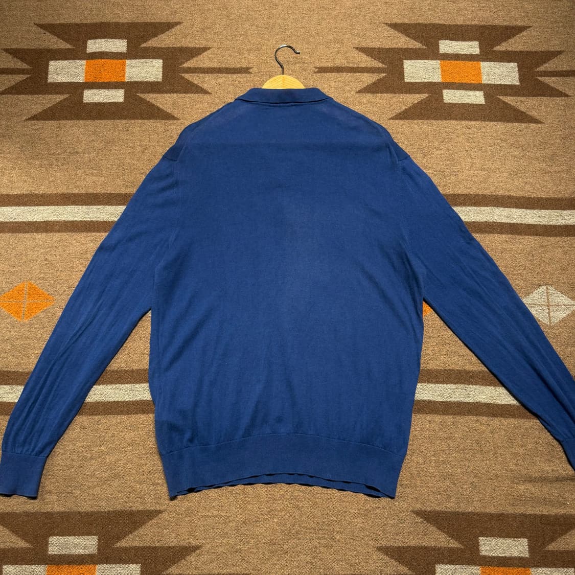 TODS 토즈 캐시미어 혼방 니트 폴로 L 상품이미지7