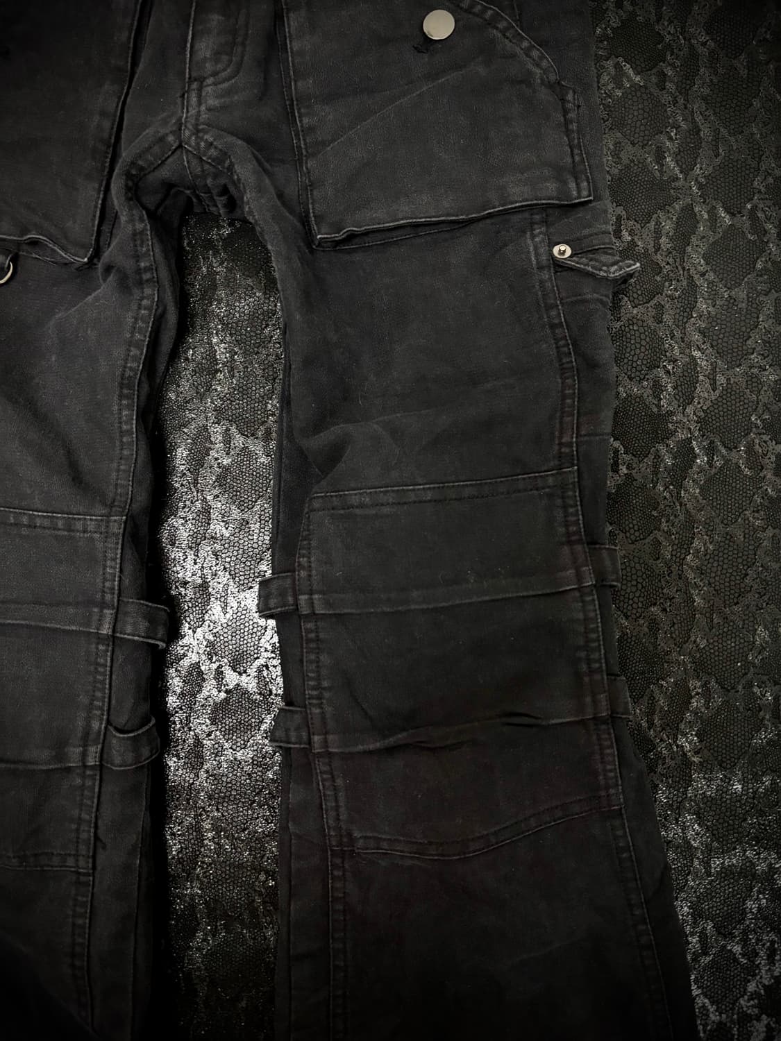 00’s Bondage Detail Flared Low rise Pant 상품이미지4