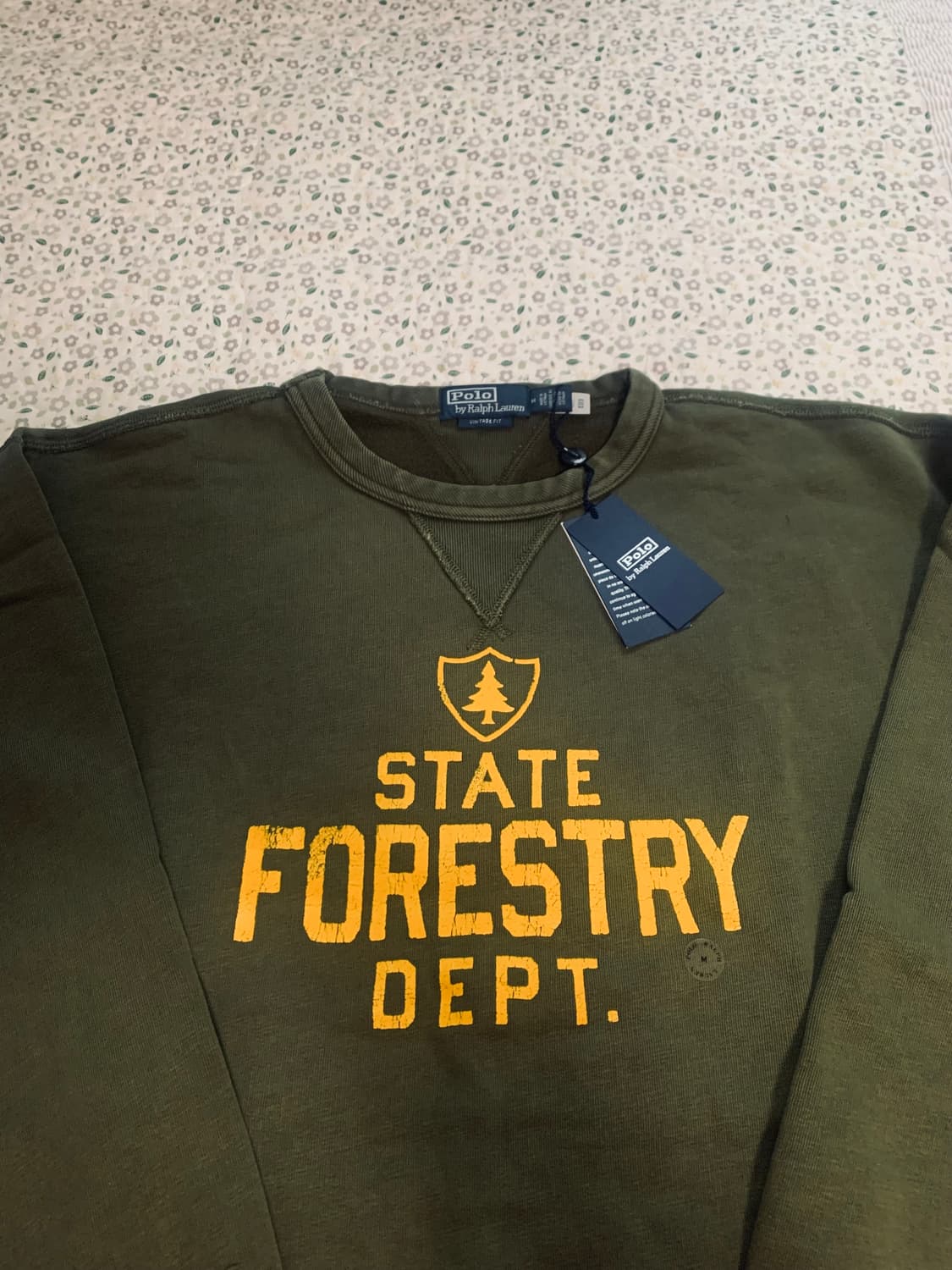 [M] 폴로 랄프로렌 25FW 빈티지핏 플리스 그래픽 스웻셔츠 상품이미지7