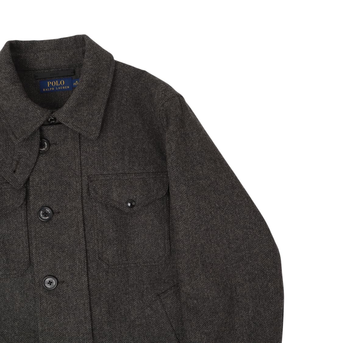 폴로 랄프로렌 헤링본 울 크루저 자켓 상품이미지3