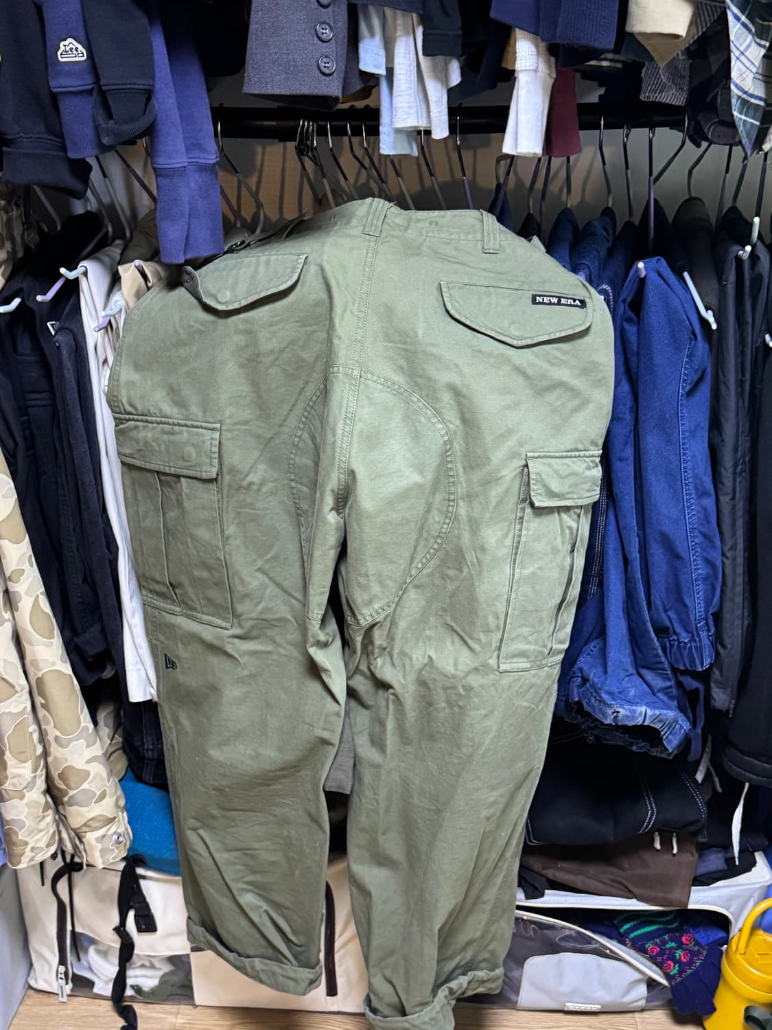 NEW ERA  뉴에라 / 카고바지/ 검정,카키 /사이즈 M 상품이미지2
